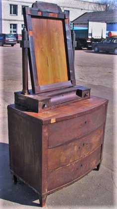 Bīdermeijera kumode 01